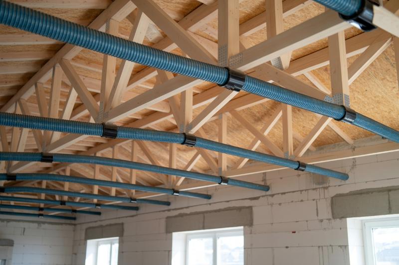 montaż rur wentylacyjnych